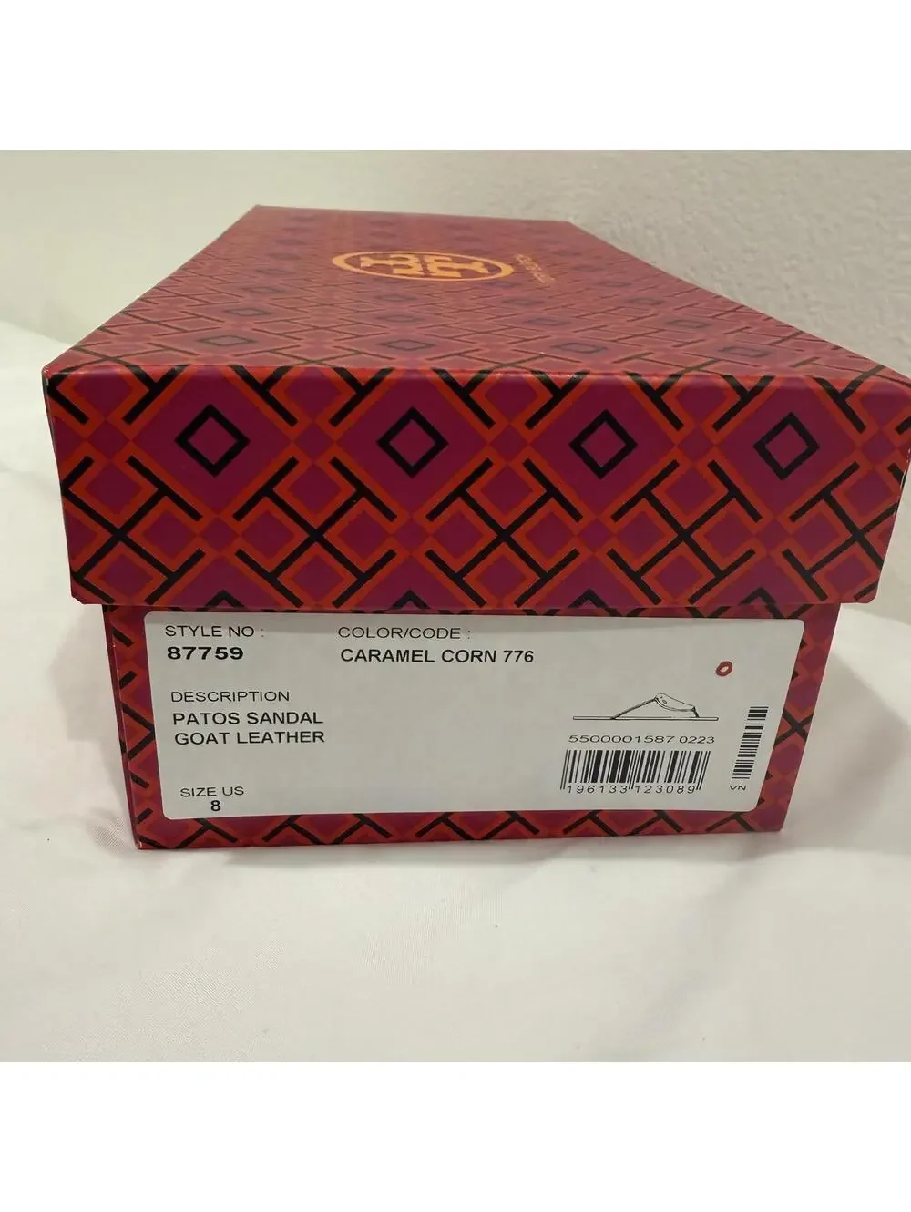 Tory Burch Patos Sandal Goat Leather - Picture 3 of 3